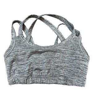 Kiava Endurance Bra XSmall High Impact Support Sports Bra Heather Gray